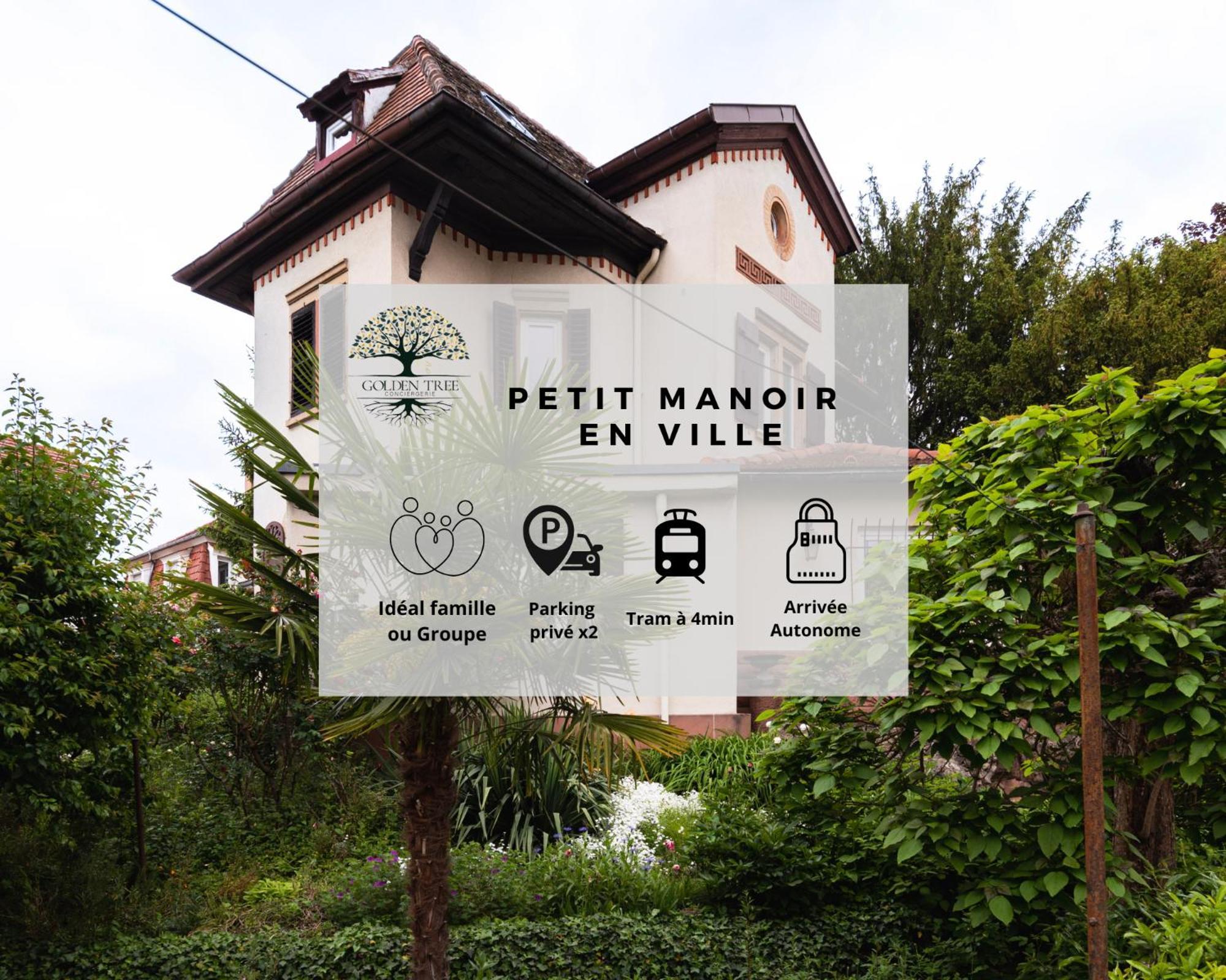 Petit Manoir En Ville - Parking Prive - 15 Min Du Marche De Noel Strasburg Zewnętrze zdjęcie